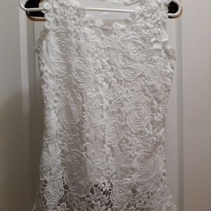 Crochet tank top